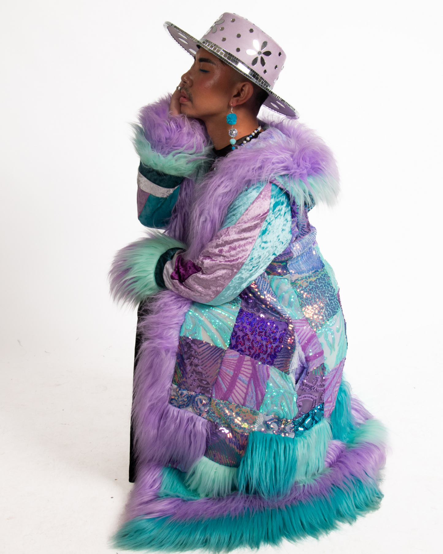 Flower-Power Disco Hat