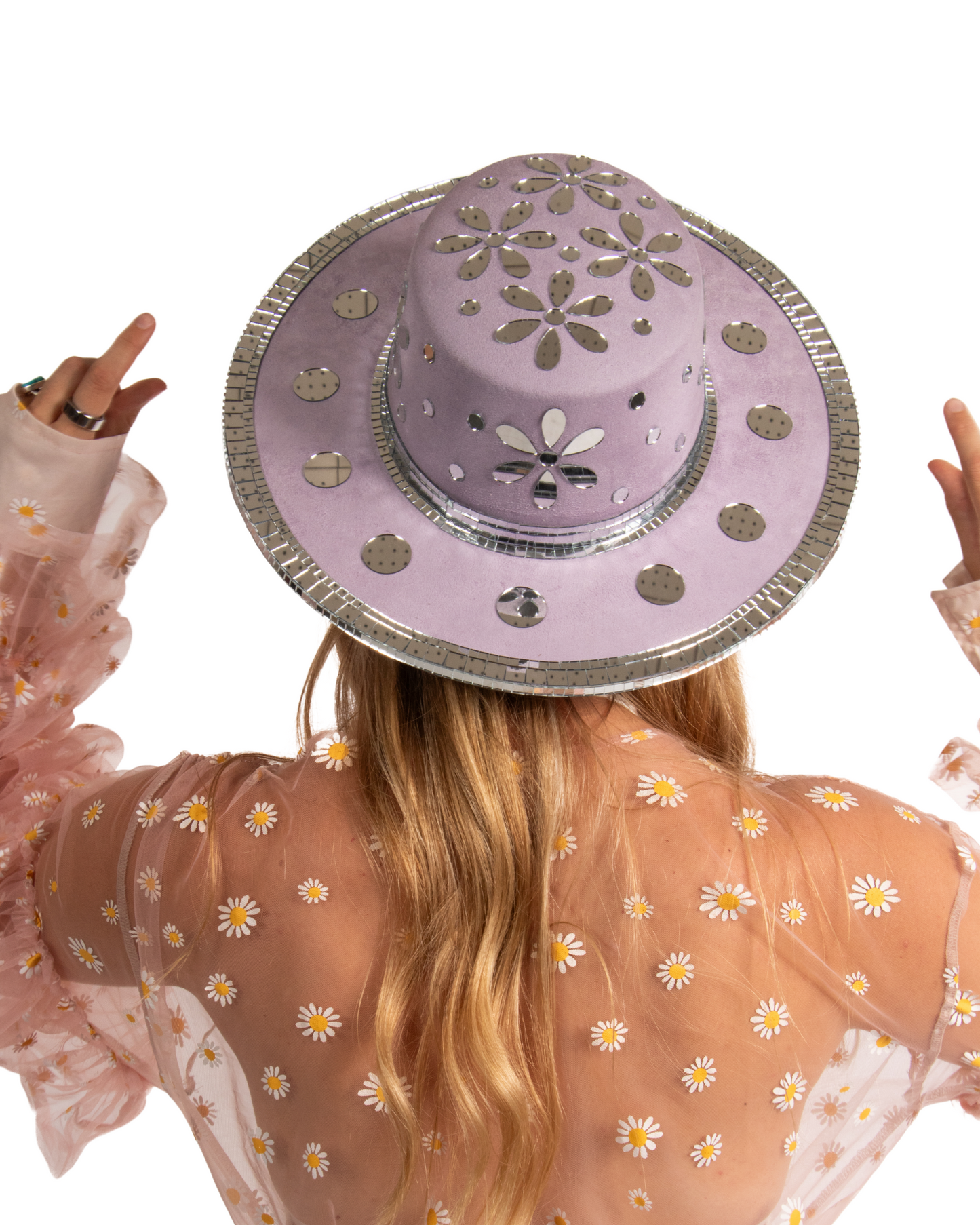 Flower-Power Disco Hat