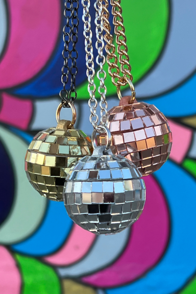 Disco Ball Pendant – Noor Fares